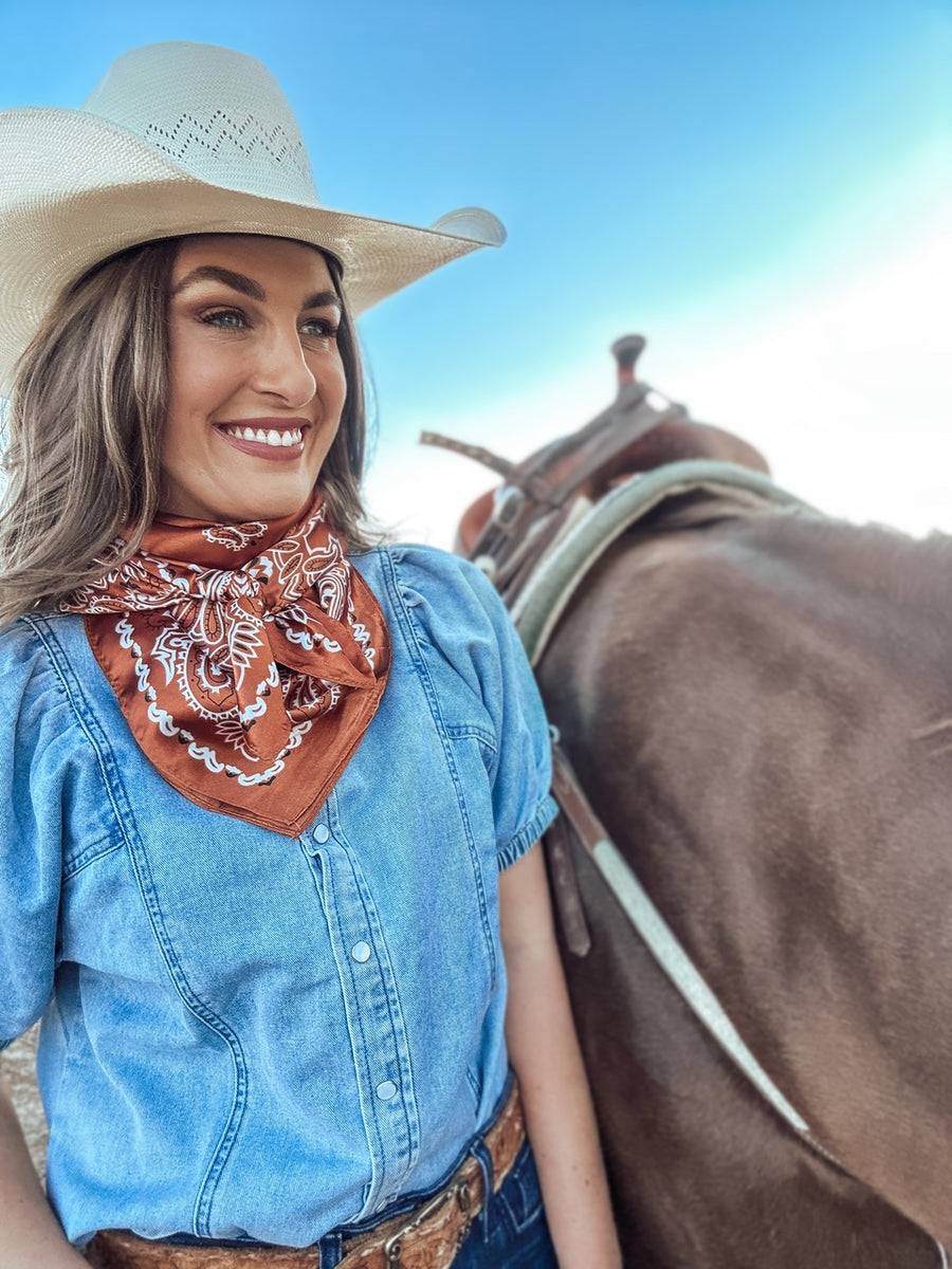 Nevada Rust Wild Rag – Wild Rose Country