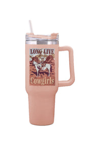 Long Live Cowgirls Tumbler