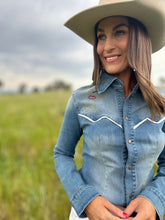 Lucky Horse Denim Shirt