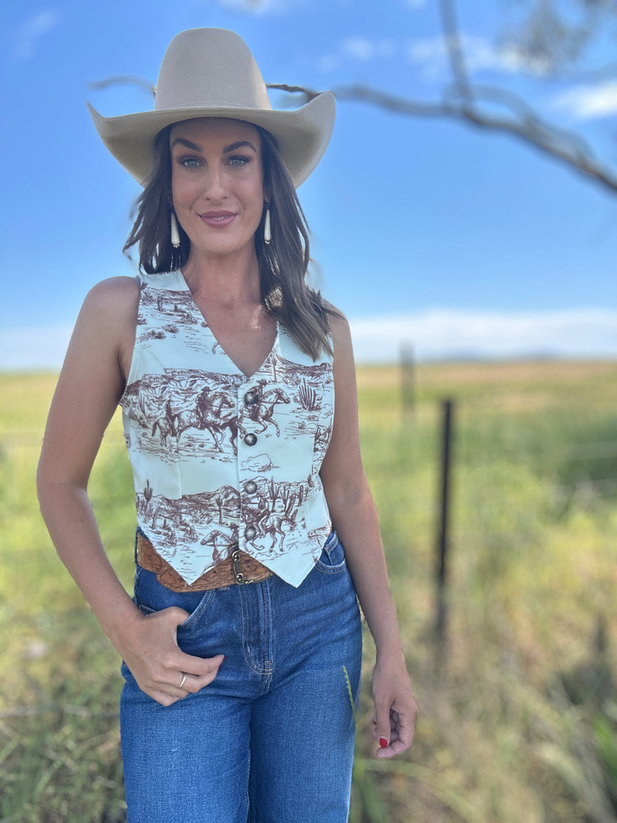 Gabby Wild West Vest – Wild Rose Country