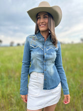 Lucky Horse Denim Shirt