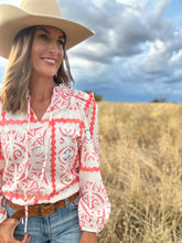 Roxie Print Blouse