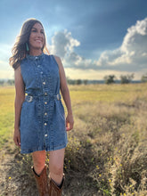 Dolly Denim Buckle Dress