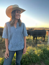 Layton Denim Top