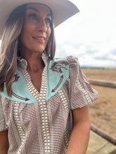 Rein Gingham Top