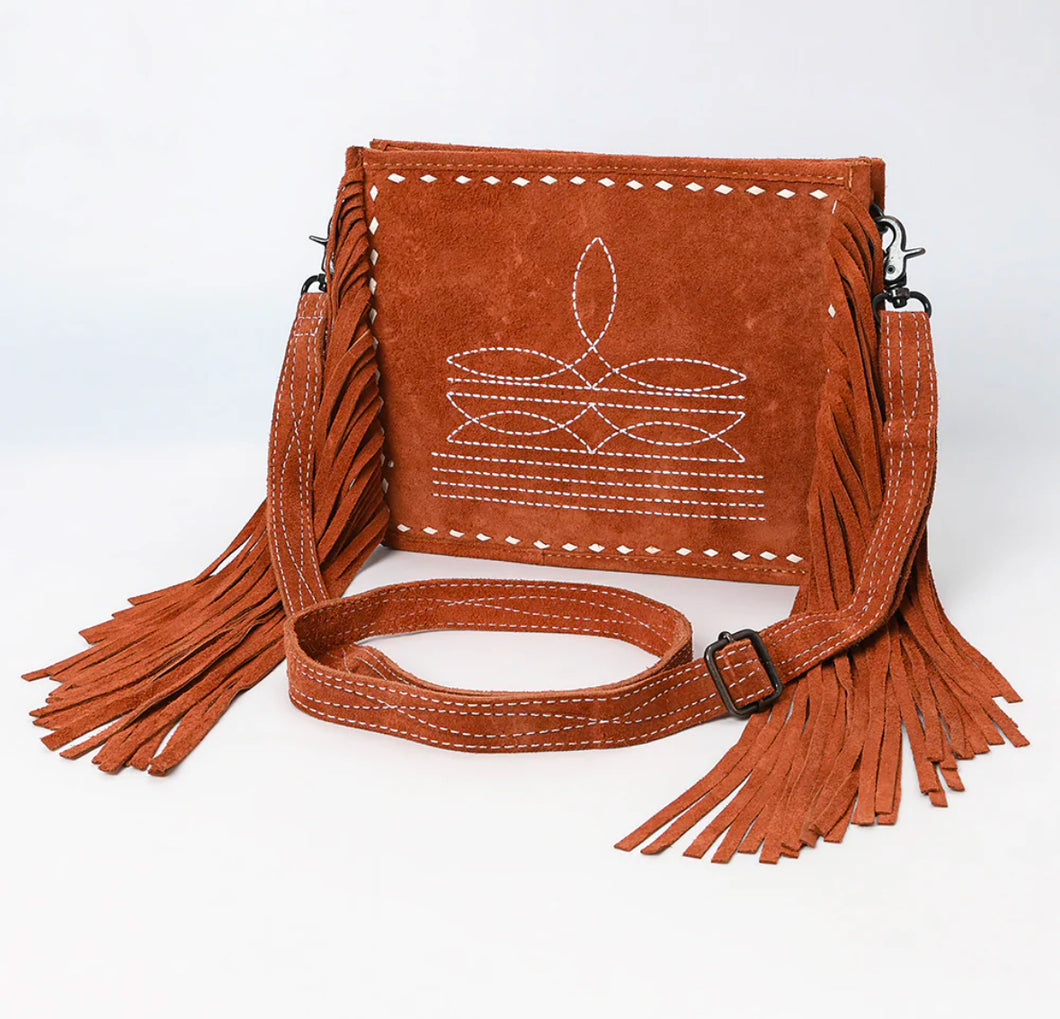 Boot Stitch Crossbody Bag