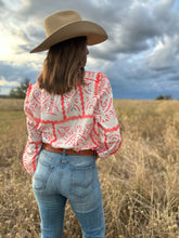 Roxie Print Blouse