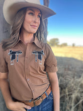 Saddle Embroidered Top