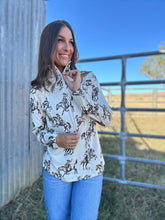 Macy Quarter Zip Sweater Top