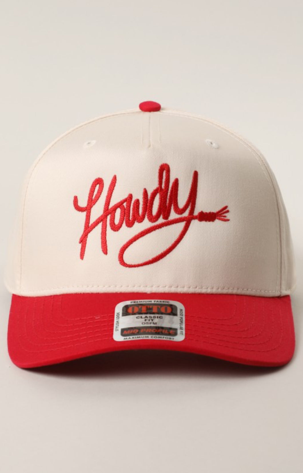 Howdy Cap Red