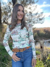 Cowboy Mesh Top