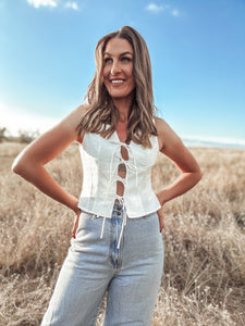 Elanna Tie Up Top