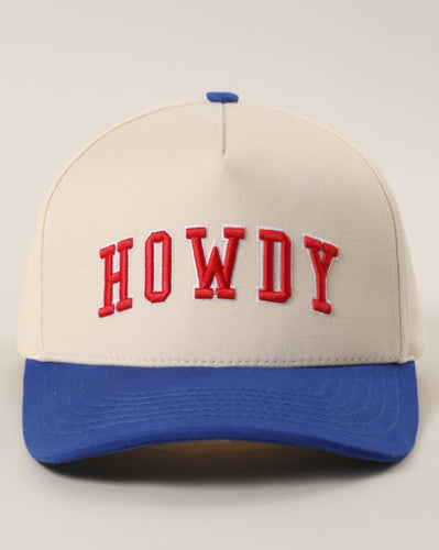 Howdy Cap Red/ Blue