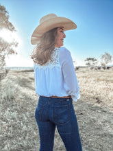 Aspen White Blouse