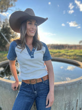 Arleigh Denim Tee