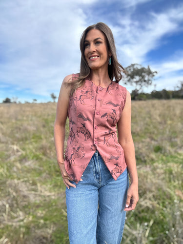 Kelsie Western Vest