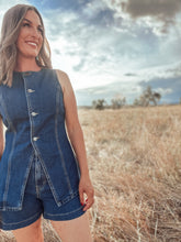 Dylan Denim Top