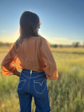 Blaze Camel Bow Blouse