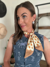 Mustard Floral Twilly