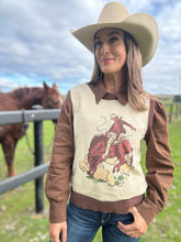 Bronc Rider Knit Vest