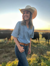 Layton Denim Top