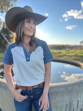 Arleigh Denim Tee