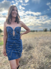 Corral Boot Stitch Denim Dress