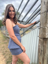 Ariana Buckle Strapless Top