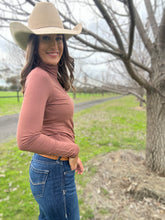 Taupe Long Sleeve Top