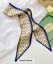 Royal Blue Floral Twilly
