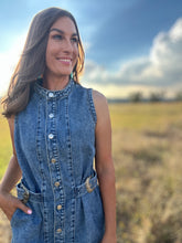 Dolly Denim Buckle Dress