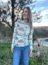 Cowboy Mesh Top