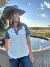 Arleigh Denim Tee