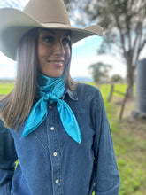 Aqua Wild Rag