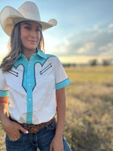 Maverick Cowgirl Button Up Top