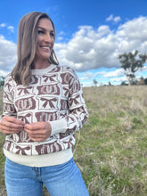 Horse Shoe Sweater