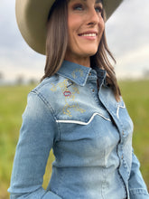 Lucky Horse Denim Shirt