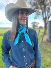 Aqua Wild Rag