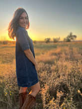 Katorina Denim Shift Dress