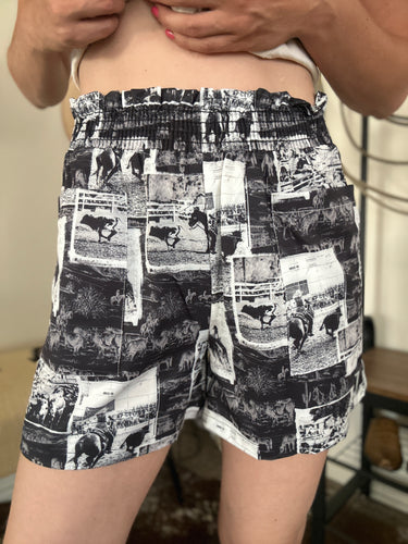 Gia Print Shorts