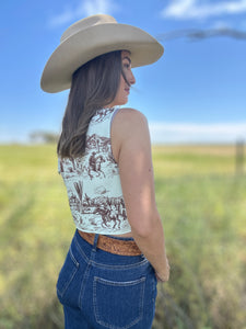 Gabby Wild West Vest