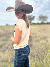 Lucky Horse Shoe Knit Vest