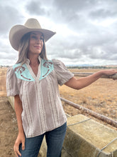 Rein Gingham Top