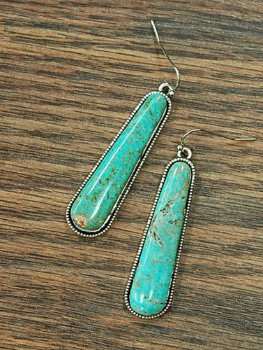 Turquoise earrings