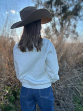 Horse Shoe Grey Sweater