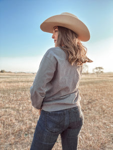 Saddle Up Corduroy Sweater