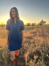 Katorina Denim Shift Dress