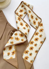 Mustard Floral Twilly