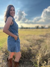 Dolly Denim Buckle Dress