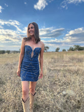Corral Boot Stitch Denim Dress